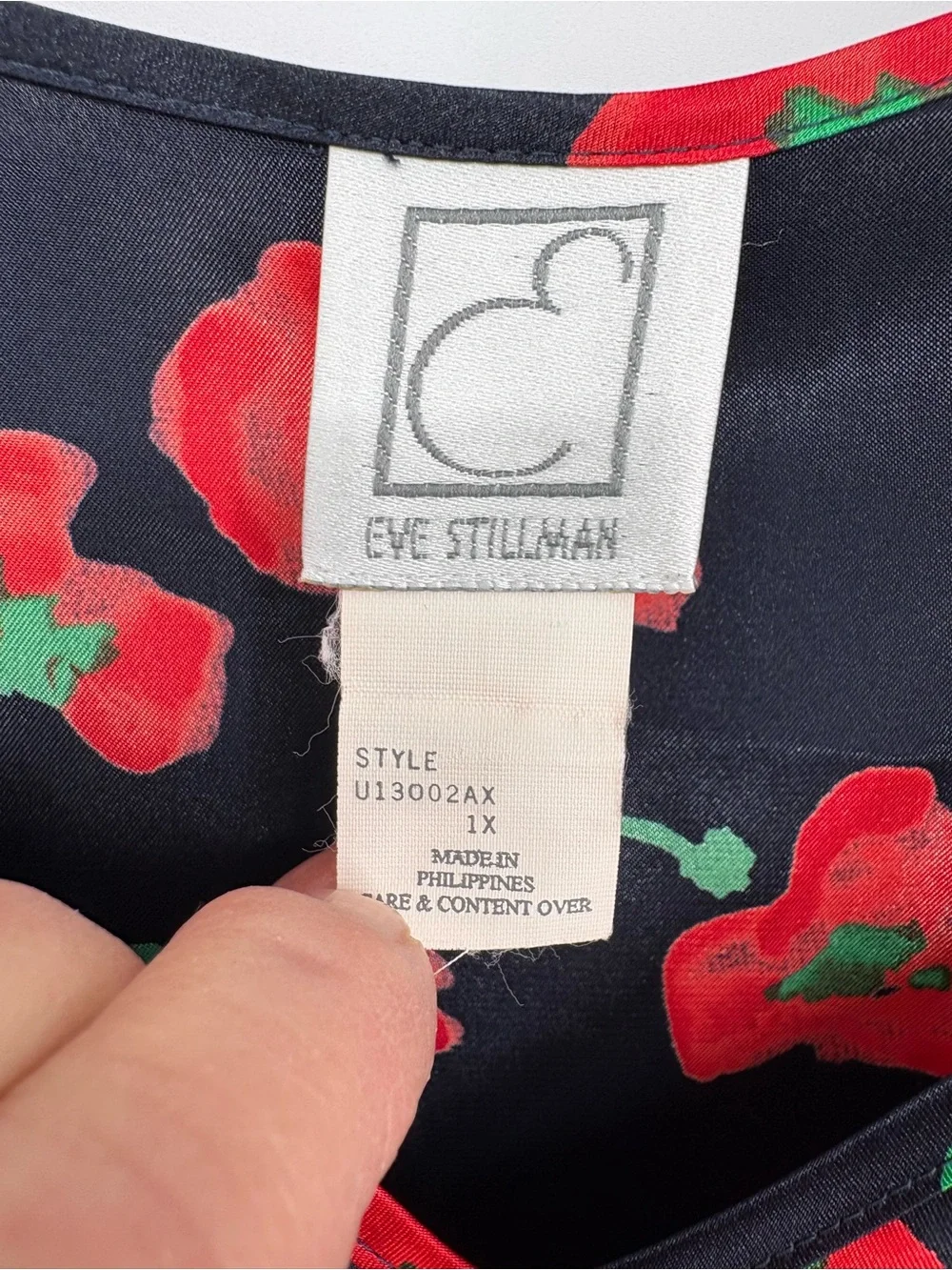 Vintage Eve Stillman Floral Kaftan - Picture 6 of 7